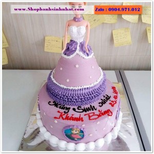 Bánh Sinh Nhật Công Chúa - BQ280